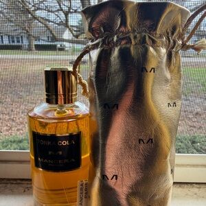Mancera Tonka Cola Perfume with Gold Pouch